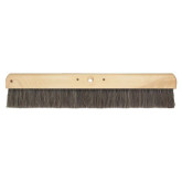 Kraft Tool Concrete Finishing Brush, 24" Wide with Horsehair Bristles. Handle Sold Separately