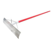 Marshalltown Octagon Kumalong Concrete Placer, 60" Long Handle with Hook, 19-1/2" W x 4" H Blade