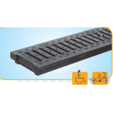 Hubbell Polycast 600 Series Class A, Duraguard Grate, 2' Long