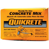 Quikrete Ready-to-Use Concrete Mix, 80-Pound Bag