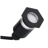 Bold Lighting Diamond Mini, Hex Recessed Light, Black, Sold Individually