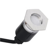 Bold Lighting Diamond Mini, Hex Recessed Light, Stainless-Steel, Sold Individually