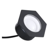 Bold Lighting Ruby, Hex, Recessed Light, Black, Sold Individually