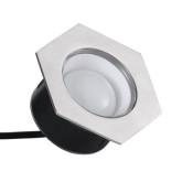 Bold Lighting Ruby, Hex, Recessed Light, Stainless-Steel, Sold Individually