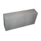 Solid Concrete Block, 3" H X 8" W  X 16" L