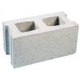 Hollow Concrete Block, 8" W X 8" H X 16" L