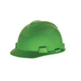 V-Gard Hard Hat in High-Visibility Green, with Fast-Trac Suspension