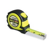 Komelon Self-Lock Evolution Tape Measure, with High-Viz Yellow Blade, 1" W x 25' L