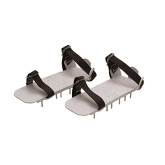 Kraft Tool Heavy-Duty Adjustable Aluminum Shoes for Use with Gunite and Epoxies