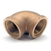Matco-Norca Domestic Brass Elbow, 90-Degree, 2"
