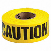 Premium Yellow Caution Tape, 3" X 1,000' Roll, Bright Yellow with Bold Black Text