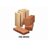 Belden Brick Firebrick Splits, in Buff Color, 9" L x 4-1/2" x 1-1/4", Each unit is 1000 Brick