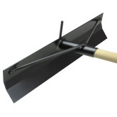 Kraft Tools Lightweight Aluminum Concrete Spreader with Hook, with 54" Long Jam Handle, 19-1/2" L x 4" W Blade