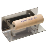 Kraft Tool Inside Step Tool with Wood Handle, 6" L x 2-1/2" W, with 1/2" Radius