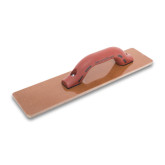 Marshalltown Laminated Canvas-Resin Hand Float, with Square Ends and DuraSoft Handle, 16" L x 3-1/2" W