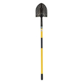 Seymour Midwest Toolite S550 Mud-and-Muck Round-Point Shovel, with 48" Long Polymer Handle