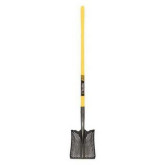 Seymour Midwest Toolite S550 Mud-and-Muck Square-Point Shovel, with 48" Long Polymer Handle