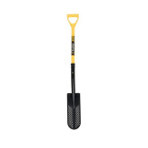 Seymour Midwest Toolite Round Drain Spade, with 29" Long Polymer Handle