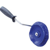 Proline Concrete Tools Hammered Edge Touch-Up Wheel for Jointing Decorative Concrete, 1-1/8" W x 4" Diameter