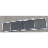 Precise Forms Replacement Screen for 48" W x 48" W Cast-In-Place Windows