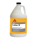 Sika Latex R Acrylic Latex, Bonding Agent and Admixture for Cement, Mortar and Concrete, 1-Gallon Jug
