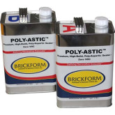 Brickform Poly-Astic Two-Part Concrete and Masonry Sealer, Kit with Part A (1 Quart) and Part B (1 Quart)