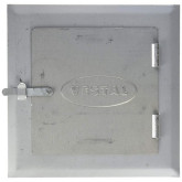 Vestal Galvanized-Steel Clean-Out Door, 8" x 8" Door Opening